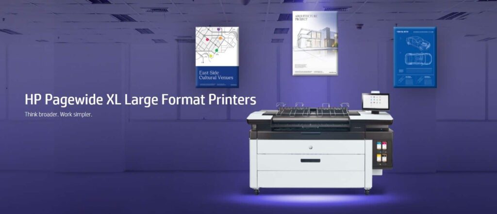 large format printers and plotters
